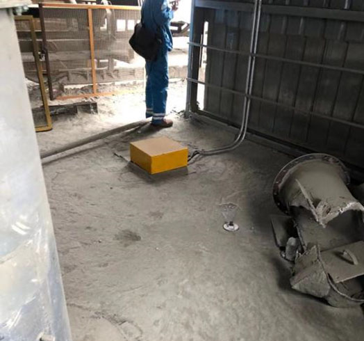 利馬克31A1水泥熟料庫(kù)安裝現(xiàn)場(chǎng)案例(圖2)